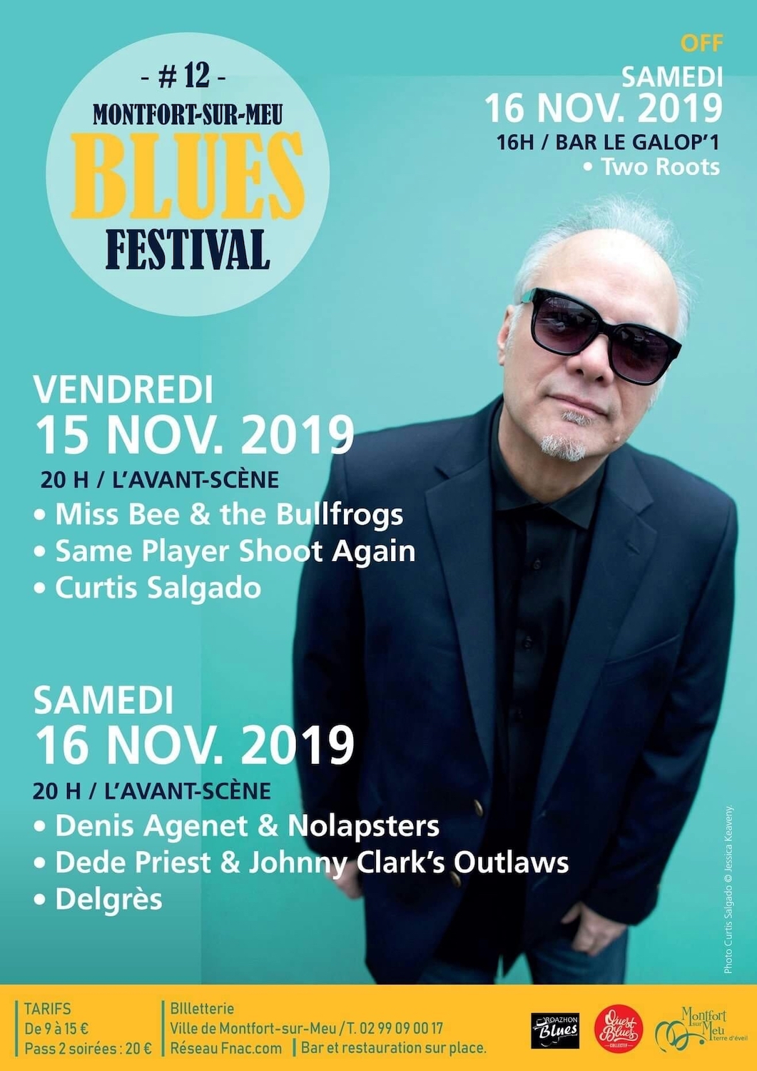affiche Montfort Blues Festival 2019